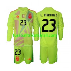 Fußballtrikots Argentinien Emiliano Martinez 23 Torwart Kinder 2024 Langarm Auswärts-trikot kaufen
